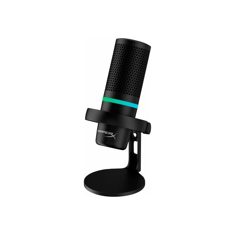 foto del prodotto hyperx 4p5e2aa microfono nero microfono per console di gioco