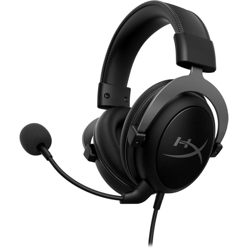 foto del prodotto hyperx cloud ii cuffie da gioco con microfono per pc ps4 mac grigio