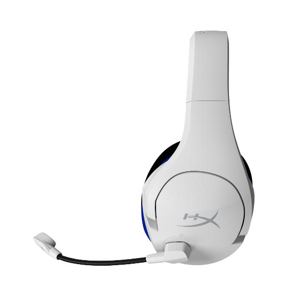 foto del prodotto hyperx cloud stinger core cuffie da gaming wireless bianco blu ps5 ps4