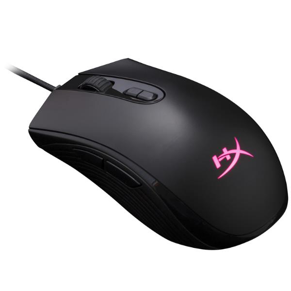 foto del prodotto hyperx pulsefire core mouse da gaming nero 