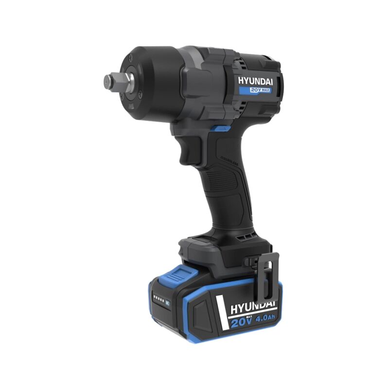 foto del prodotto hyundai avvitatore a impulsi a batteria high torque 700 nm 20v, solo corpo macchina cod. 25864