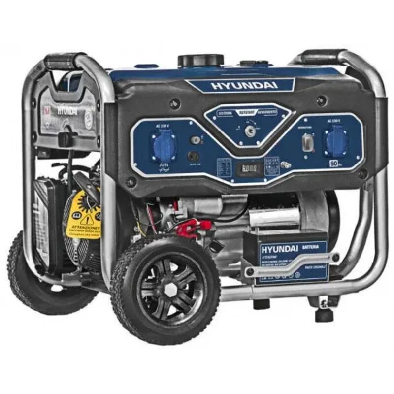 foto del prodotto hyundai ls4050eb 3,5 kw 196 cc generatore di corrente monofase a benzina