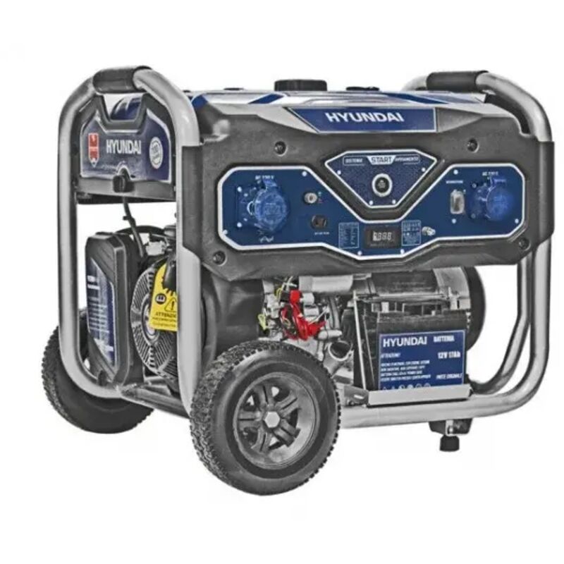 foto del prodotto hyundai ls6875e 6 kw 420 cc generatore di corrente monofase a benzina