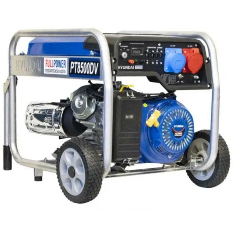 foto del prodotto hyundai pt8500dv generatore a benzina full power dynamic 8,0 kw