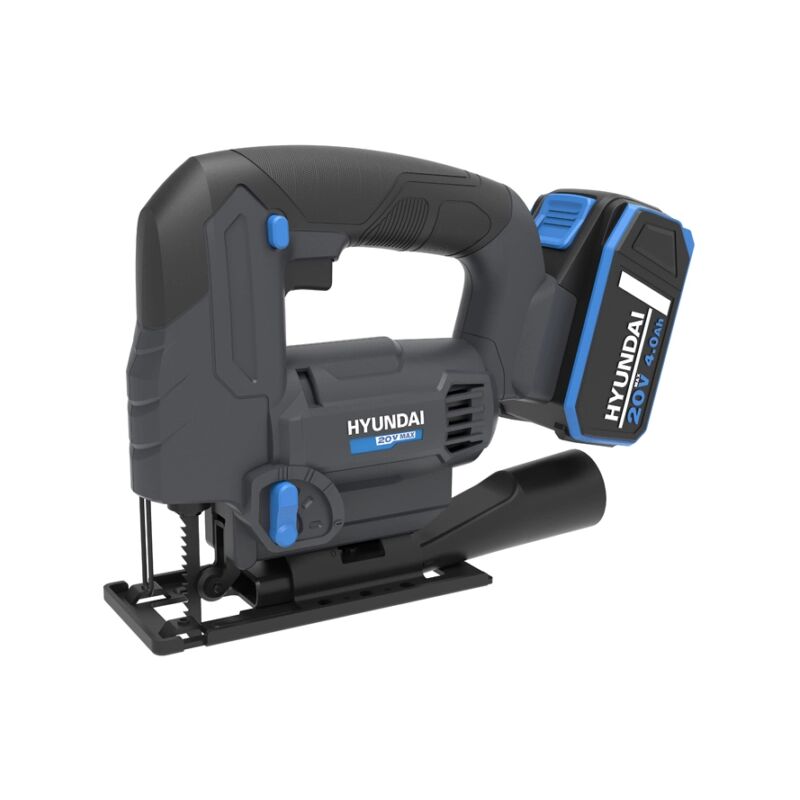 foto del prodotto hyundai seghetto alternativo a batteria lama 24 mm 20v, solo corpo macchina cod. 25881