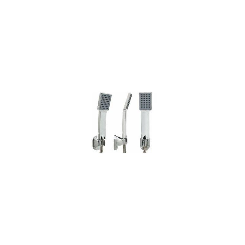 foto del prodotto hyy ar soffione doccia portatile con tubo flessibile da 1,5 m cromato argento