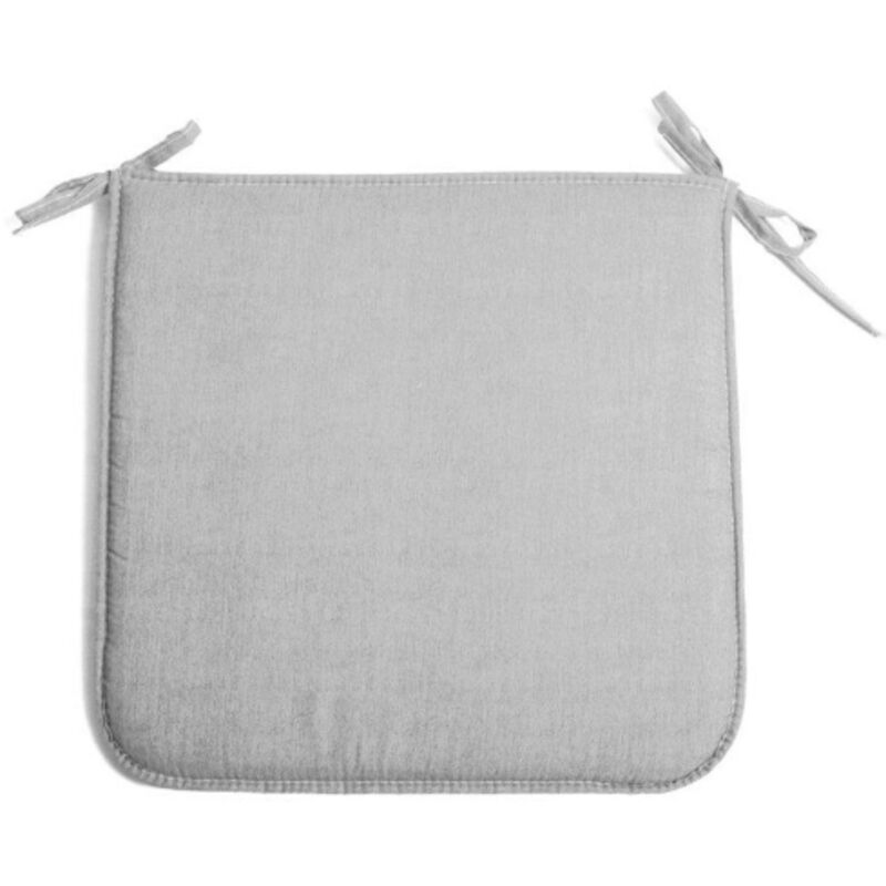 foto del prodotto i giardini del re cuscini per sedie panarea 60 poliestere 40 cotone imbottitura poliuretano espanso 39x39x2 cm grigio da giardino esterno
