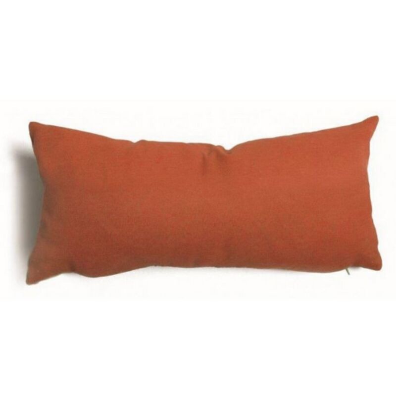 foto del prodotto i giardini del re cuscino decorativo tulipano sfoderabile 60 poliestere 40 cotone ruggine cm 60x30 imbottitura fiocco di silicone 100 poliestere
