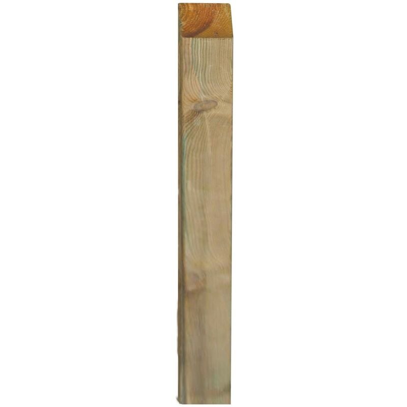 foto del prodotto i giardini del re pali rettangolari in legno trattati ed impregnati per recinto staccionata steccato dimensioni cm 7x7 altezza cm 300h