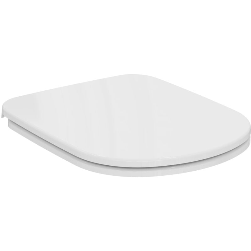 foto del prodotto i.life a, copriwater a completamento dedicato serie i.life a, chiusura normale, cerniere in metallo, t467801, bianco ideal standard