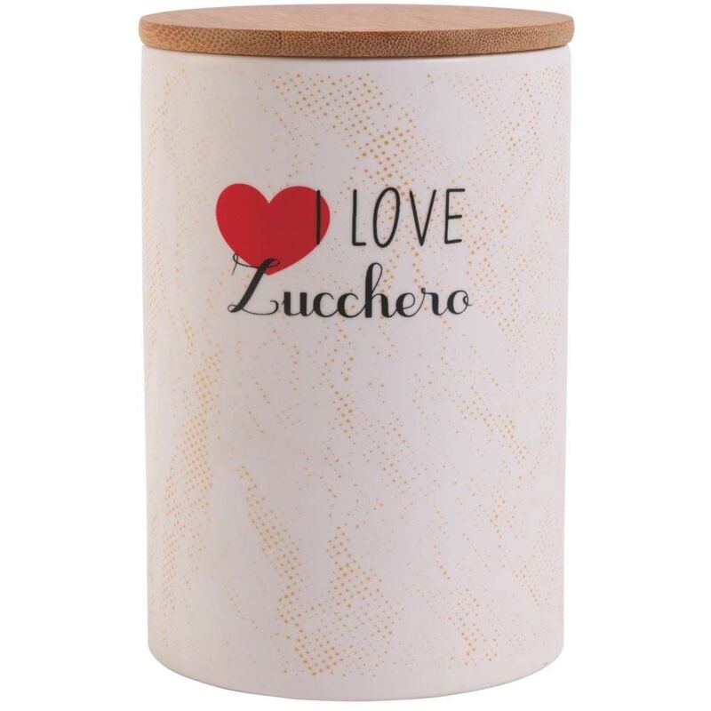 foto del prodotto i love barattolo zucchero d10xh15cm 700gr
