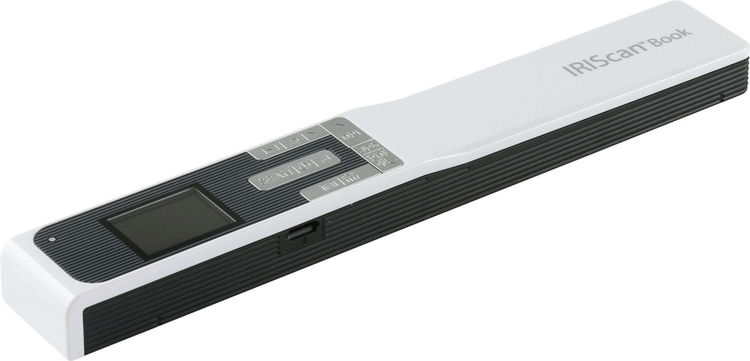 foto del prodotto i.r.i.s. iriscan book 5 scanner portatile 1200 x 1200 dpi a4 bianco