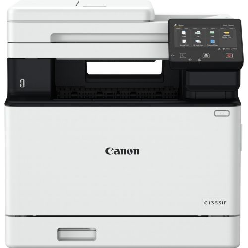 foto del prodotto i sensys x c1333if con fax stampa, copia, scansione e fax,display touch screen a colori da 12,7 cm, organizzazione in tab, icone drag drop, set up wi fi semplificato, velocit stampa fino a 33 ppm e scansione fino a100ipm, stampa a5 f r e formato a6, u