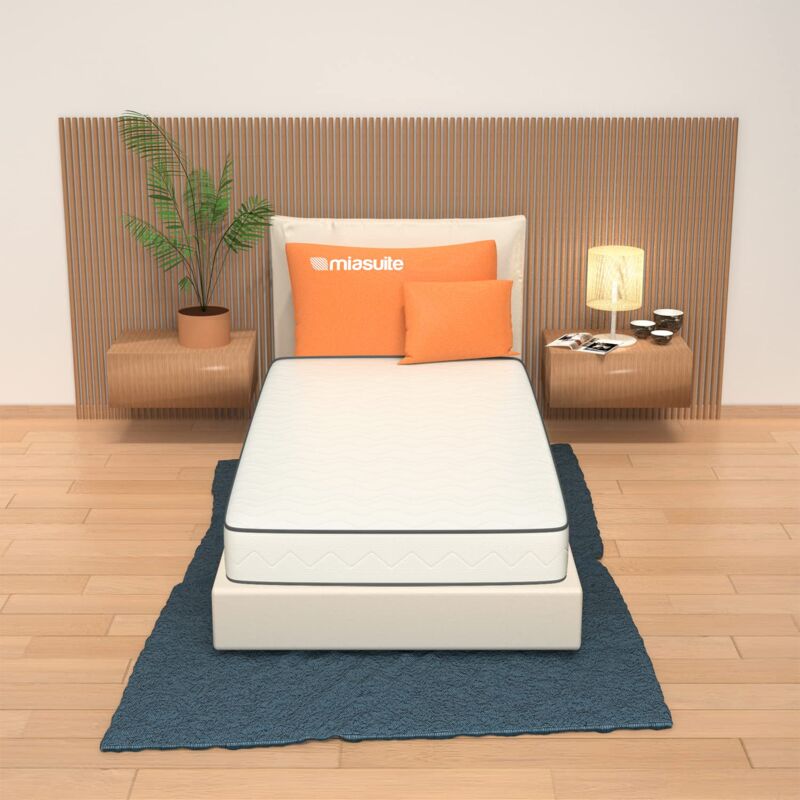 foto del prodotto i sogni italiani primavera h12 materasso singolo dispositivo medico certificato detraibile, con rivestimento cotton anallergico ed antiacaro, water