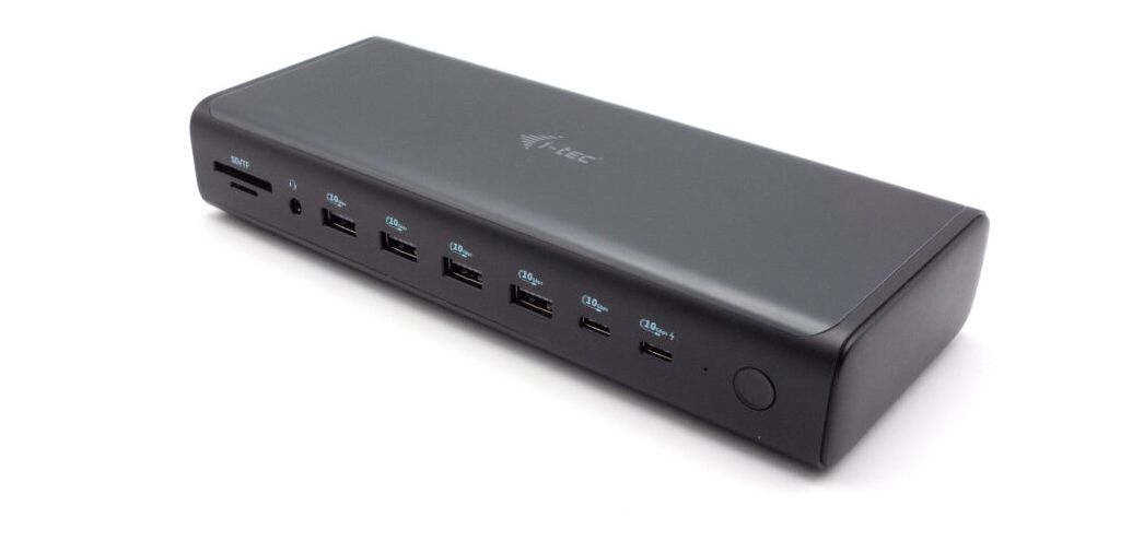foto del prodotto i tec universal 6x 4k 60hz display docking station power delivery 140w