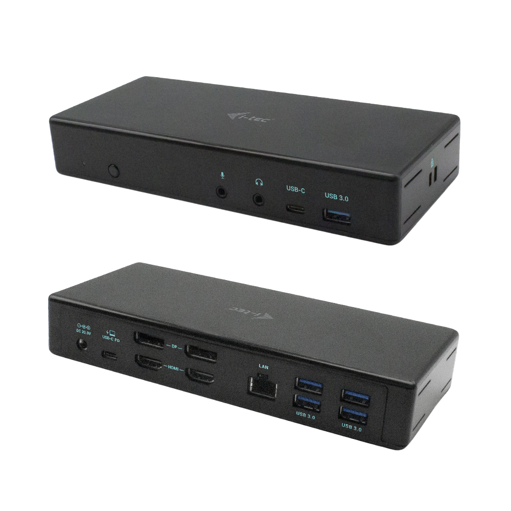 foto del prodotto i tec usb c quattro display docking station with power delivery 85 w