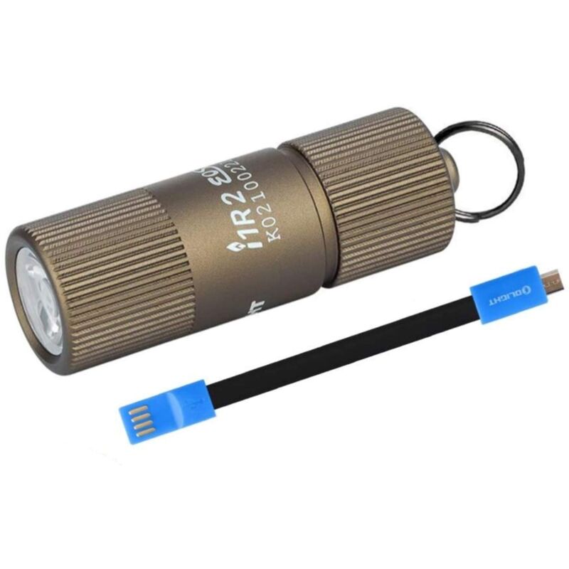 foto del prodotto i1r ii mini torcia led da 150 lumen luce portachiavi ricaricabile flshlight eos piccola tascabile impermeabile ipx8, per campeggio, escursionismo,