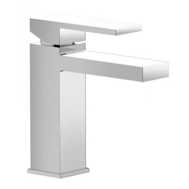 foto del prodotto ib rubinetterie - miscelatore lavabo rubacuori completo di scarico automatico cromo