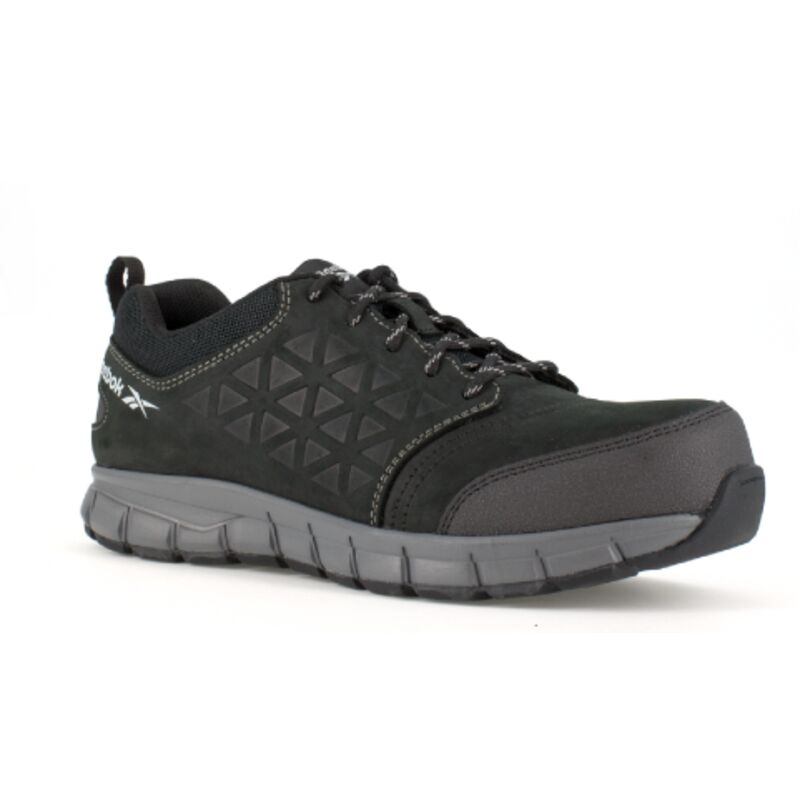foto del prodotto ib1036 1s3 excel light scarpe basse da lavoro antinfortunistica n.44 in nylon pelle nero s3 con puntale in alluminio e resistenti all acqua nero 44