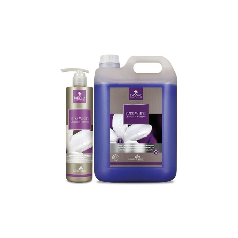 foto del prodotto ibanez pure white shampoo pure white shampoo 500 ml.