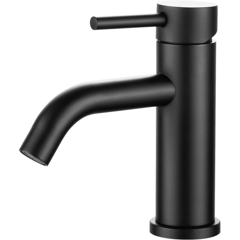 foto del prodotto ibergrif m11003b miscelatore monocomando per bagno, rubinetto per lavabo con funzione di risparmio idrico