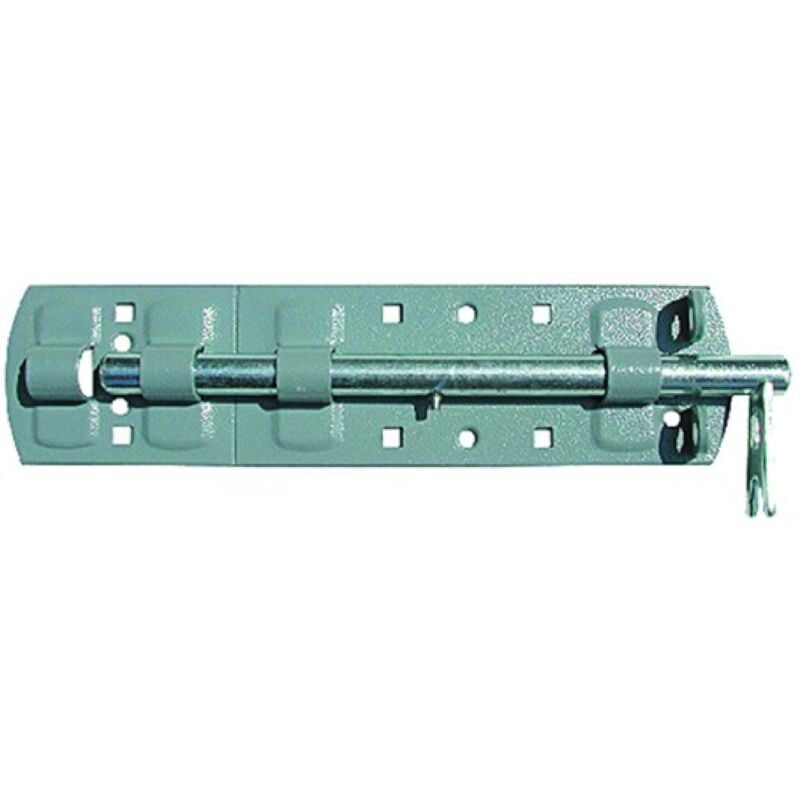 foto del prodotto ibfm catenaccio portalucchetto pesante in acciaio verniciato ultra resistente per protezione sicura di accessi 180 mm 1 pezzo