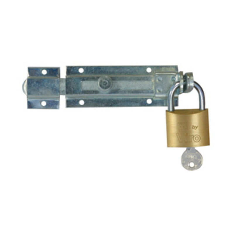 foto del prodotto ibfm chiavistello portalucchetto art. 36 cm.15. prezzo per 1 pezzo.