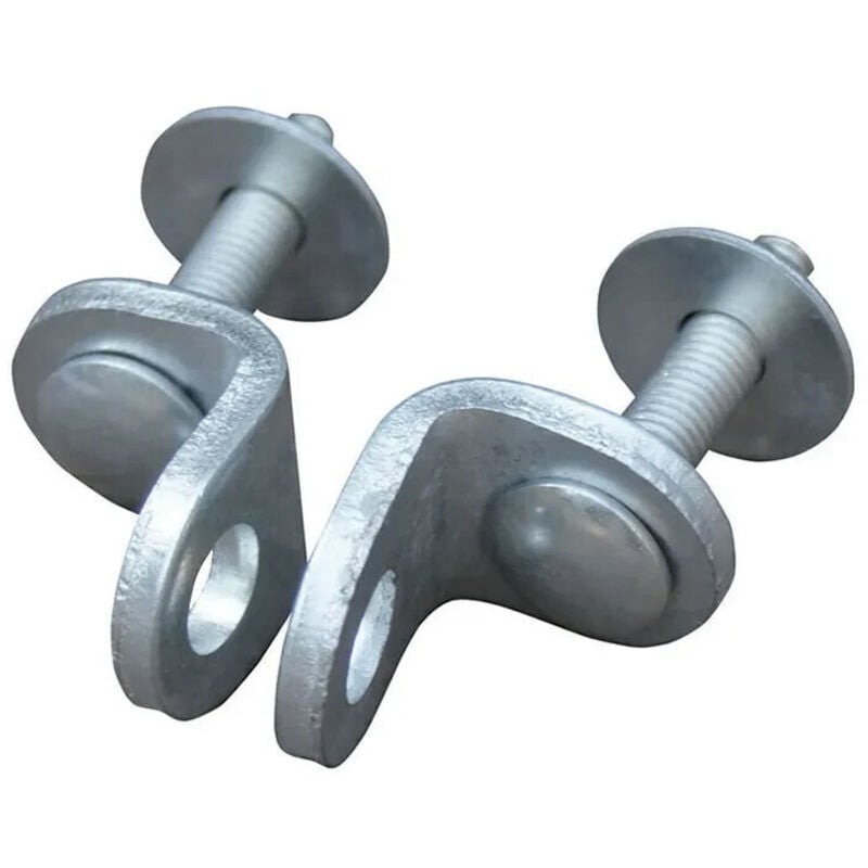 foto del prodotto ibfm - coppia occhioli fissi per lucchetto sarainesca o furgone 2211 c 33