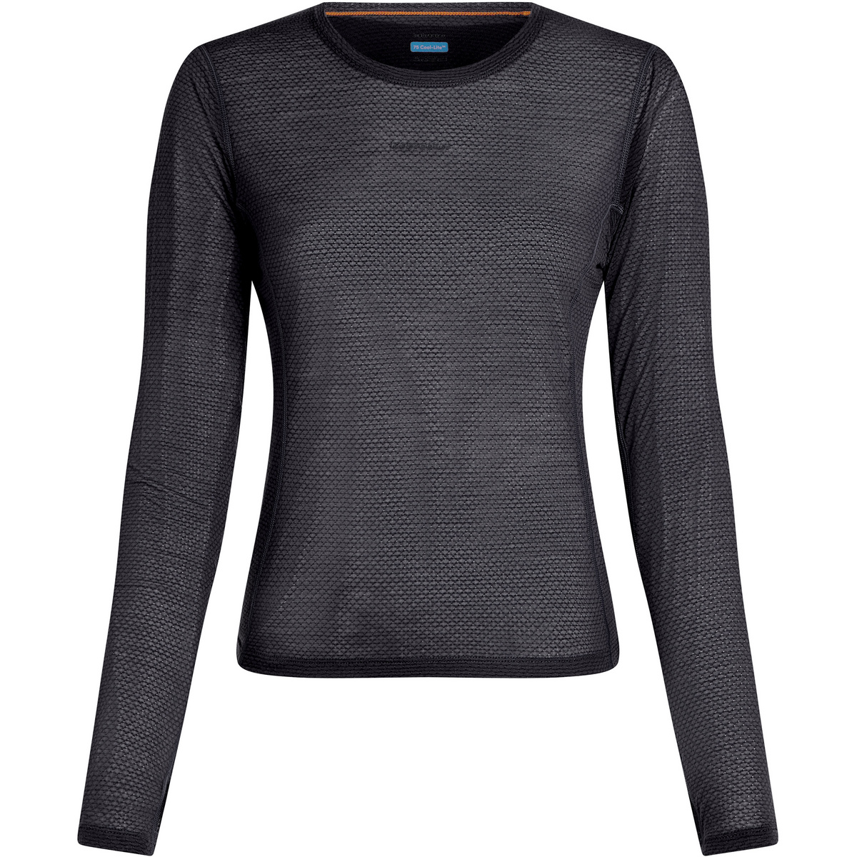 foto del prodotto icebreaker donna maglia a manica lunga 75 cool lite featherlight crewe