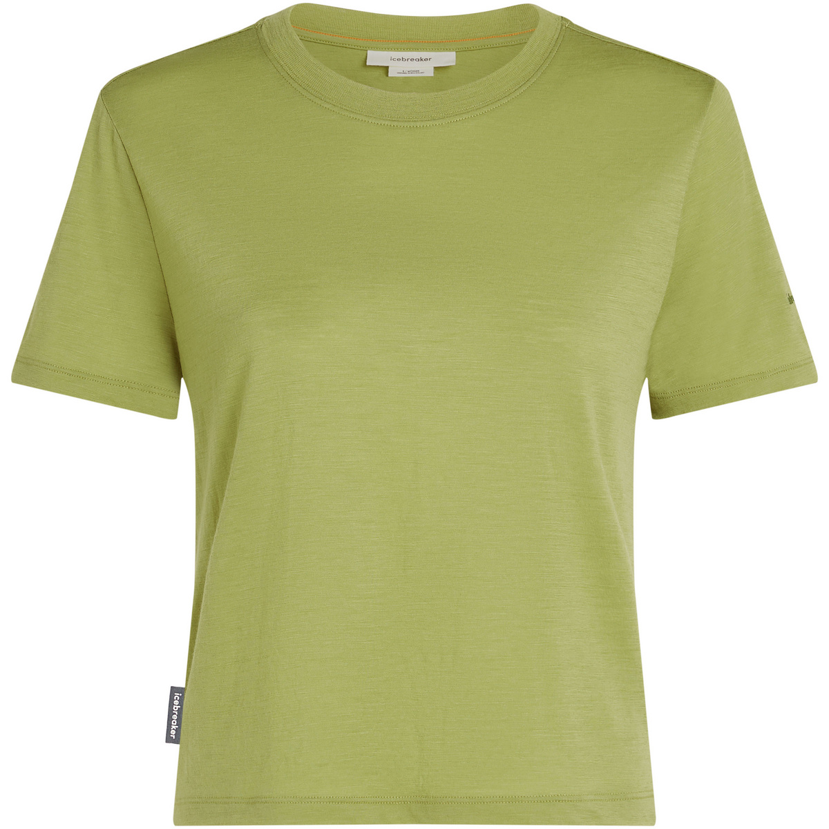 foto del prodotto icebreaker donna maglietta cropped tech lite iii