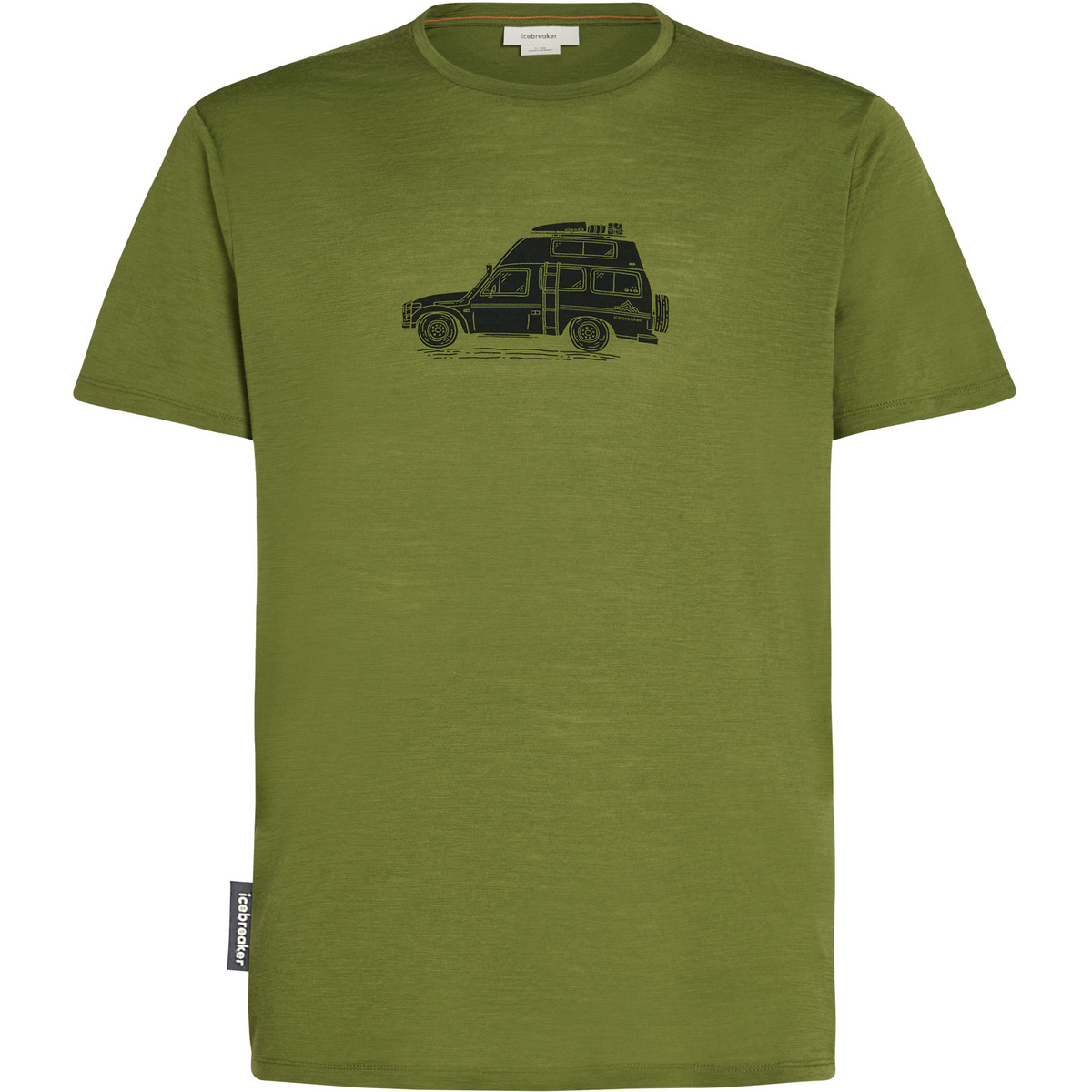 foto del prodotto icebreaker uomo maglietta 150 tech lite cosy camper