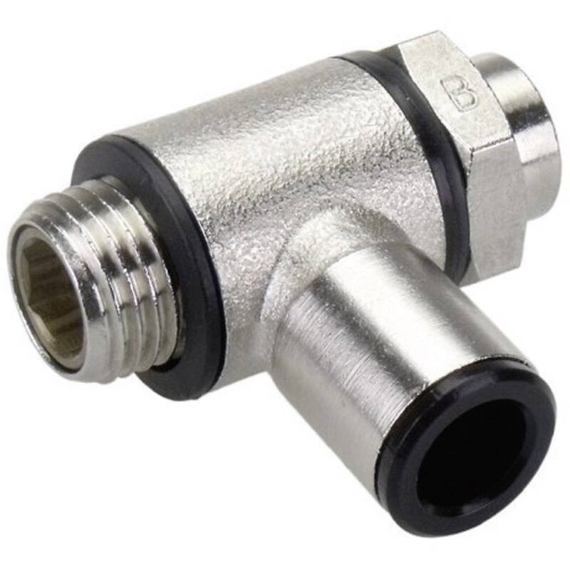 foto del prodotto ich regolatore di flusso 304807 filetto esterno 1 8 adatto al diametro del tubo 8 mm 1 pz.