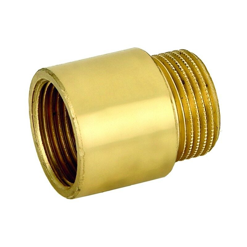 foto del prodotto icma - raccordo diritto maschio femmina in ottone giallo serie 1500 1 2'x20 mm s.p.a.