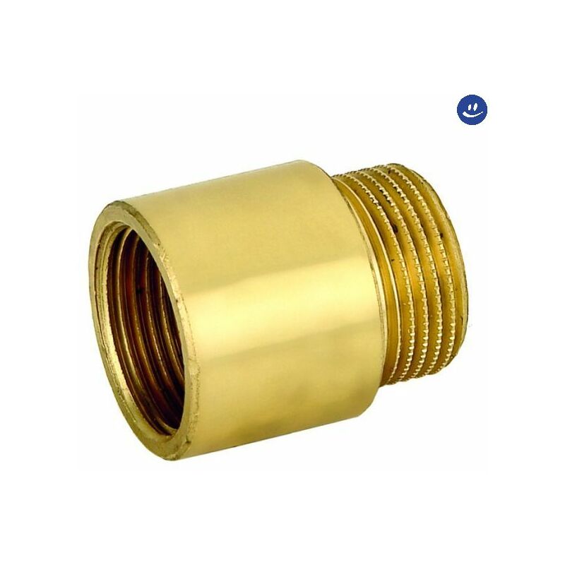 foto del prodotto icma raccordo diritto maschio femmina in ottone giallo serie 1500 1 2x10 mm