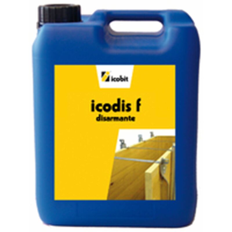 foto del prodotto icobit olio disarmante emulsionato per il distacco di casseforme in legno icodis f 4 kg