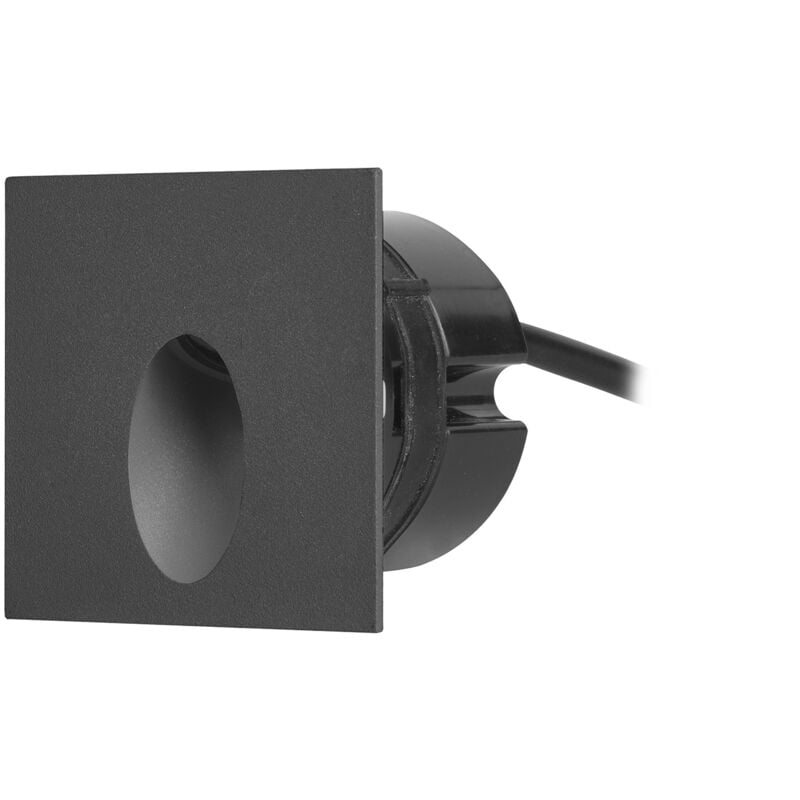 foto del prodotto icon square foco empotrable de pared led para exterior ip65. led 2.2w blanco c lido 3000k. empotrable de pared exter