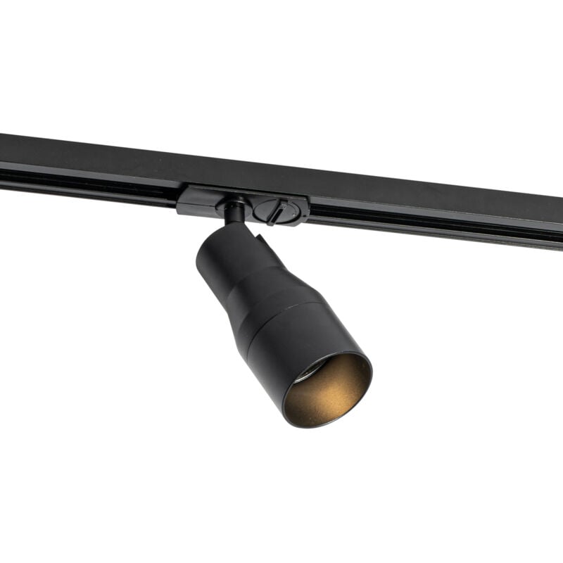 foto del prodotto iconic kohua - moderno - metallo,alluminio,plastico - nero - tondo max. 1 x watt - qazqa