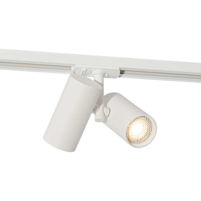 foto del prodotto iconic moderno metallo,plastico bianco tondo max. 2 x watt qazqa