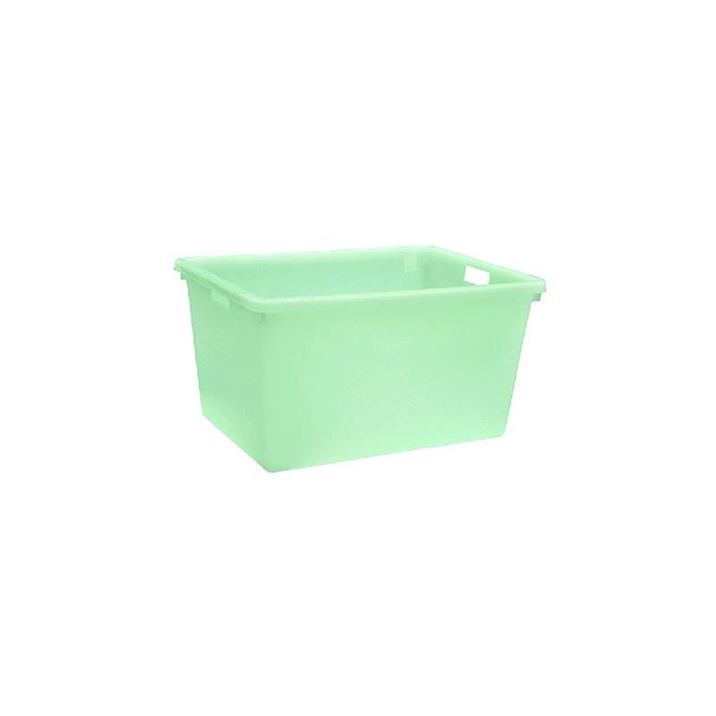 foto del prodotto ics mastello rettangolare lt. 65 col. bianco