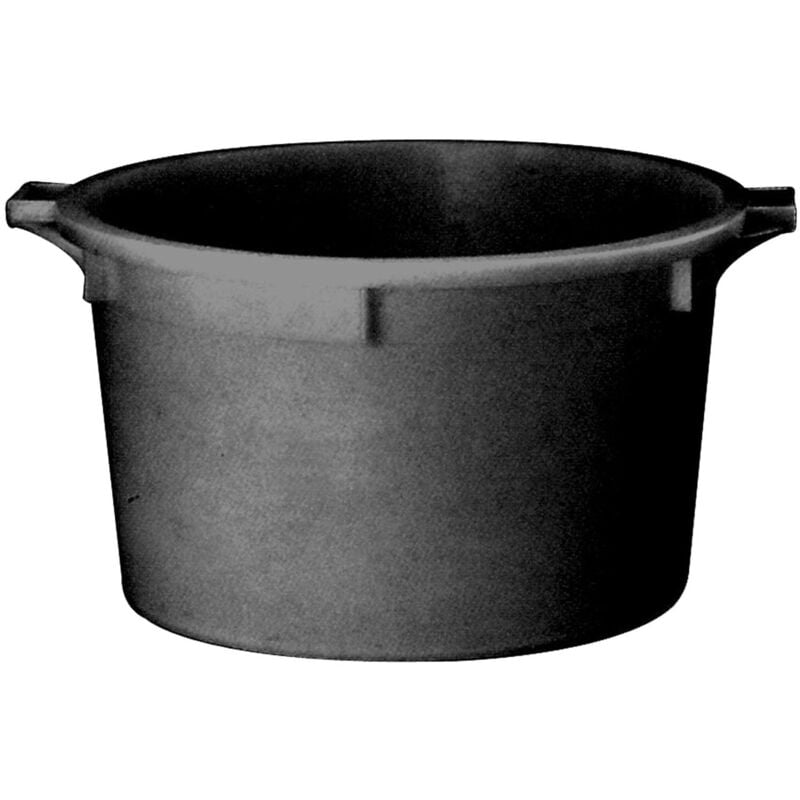 foto del prodotto ics mastellone secchio nero in plastica 80 e 230 litri 230 lt.