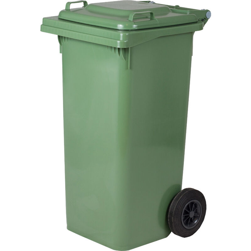 foto del prodotto ics pattumiera 120 l con ruote verde mp
