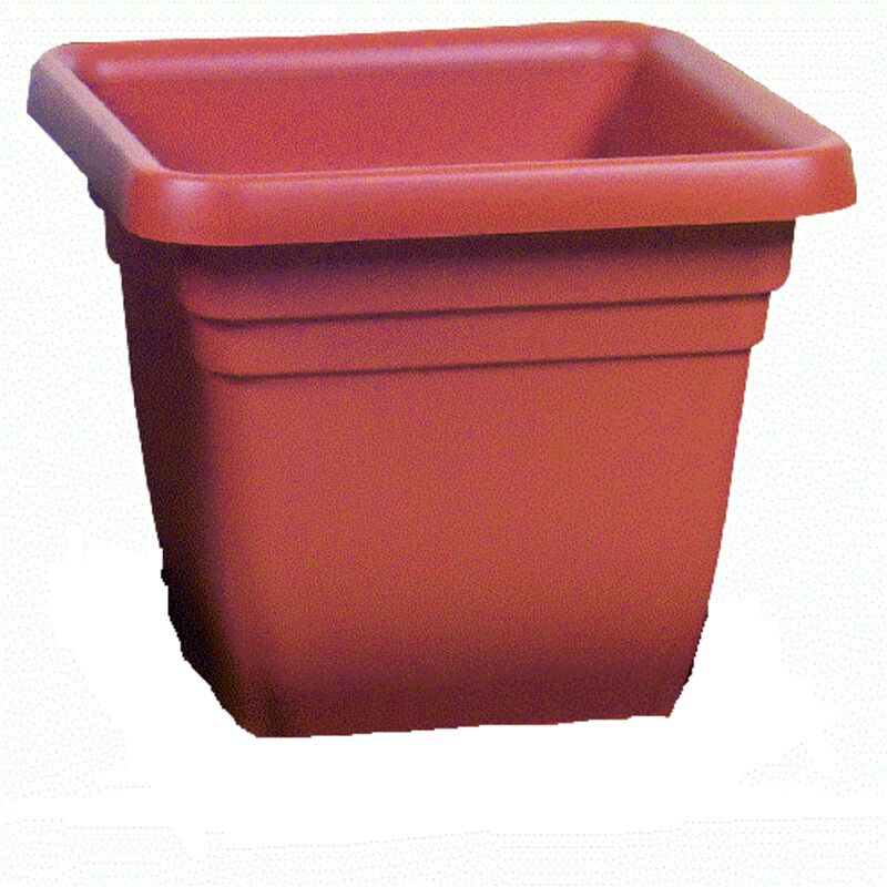 foto del prodotto ics vaso quadro laurus 35x35xh33 cm in polipropilene senza sottovasoper piante e fiori