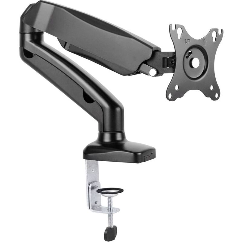 foto del prodotto icy box ib ms303 t 1 parte supporto da tavolo per monitor 25,4 cm 10 68,6 cm 27 nero regolabile in altezza, inc