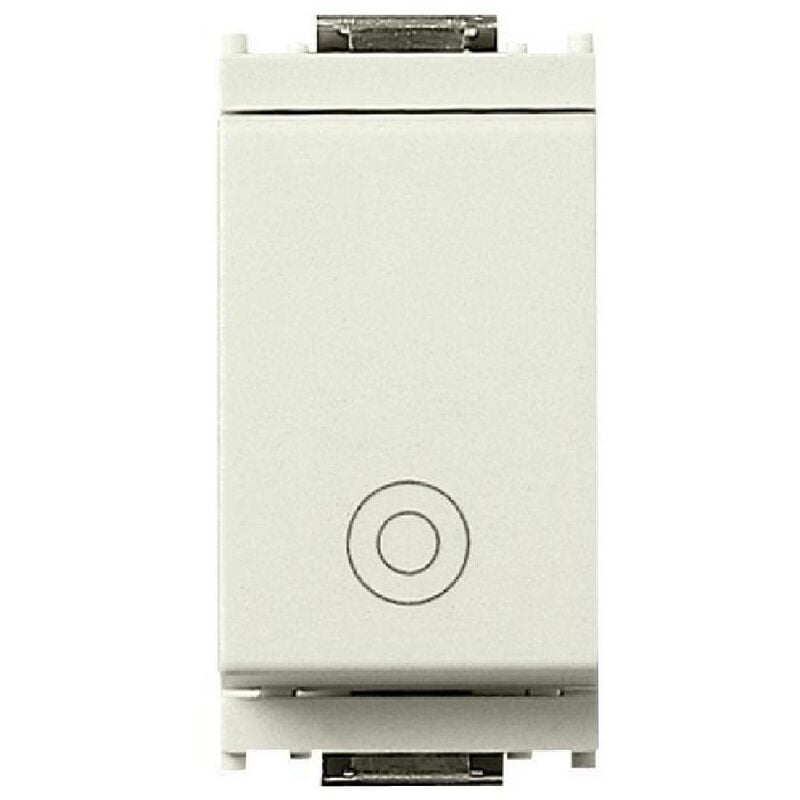 foto del prodotto idea pulsante 1p 10a 250 v bianca 16080.b vimar