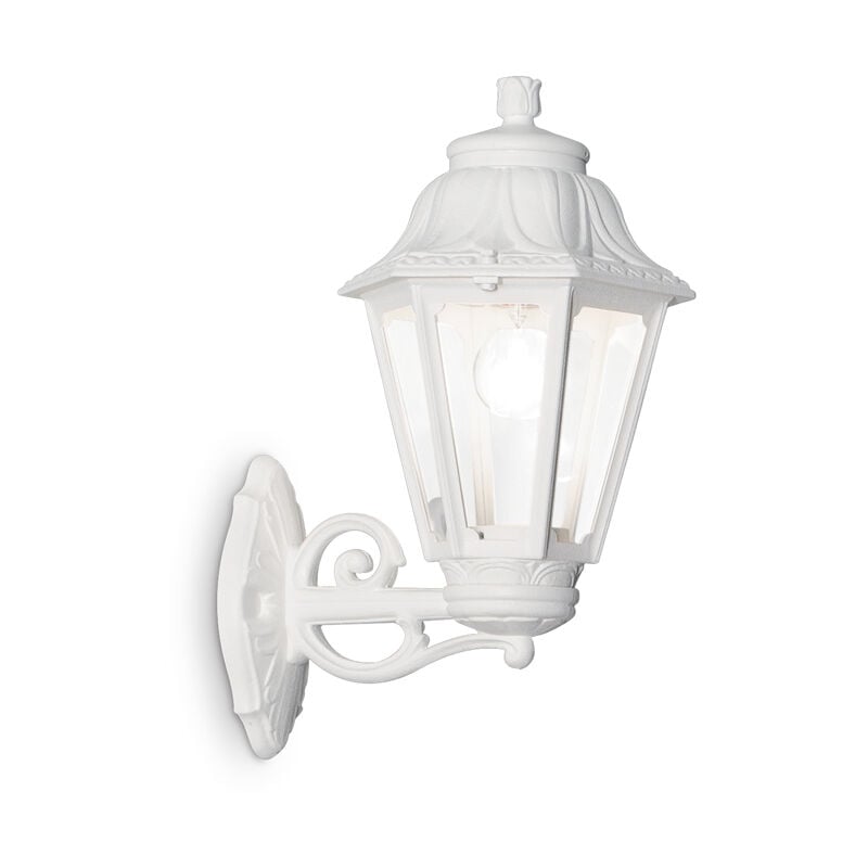 foto del prodotto ideal lux applique classica dafne materie plastiche bianco 1 luce e27 big