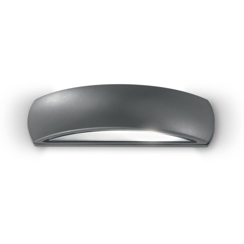 foto del prodotto ideal lux applique moderna giove alluminio antracite 1 luce e27
