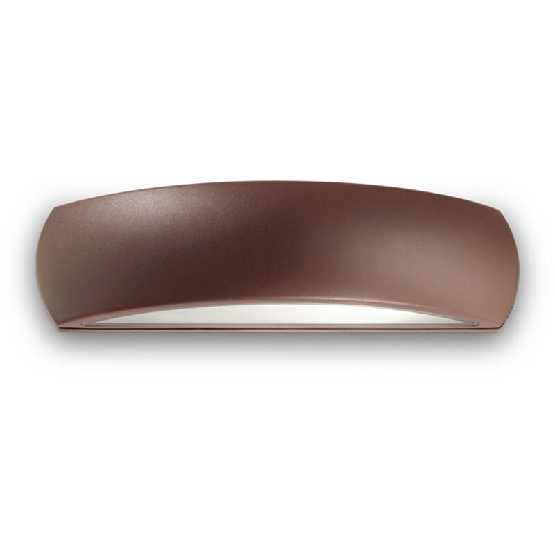foto del prodotto ideal lux applique moderna giove alluminio coffee 1 luce e27