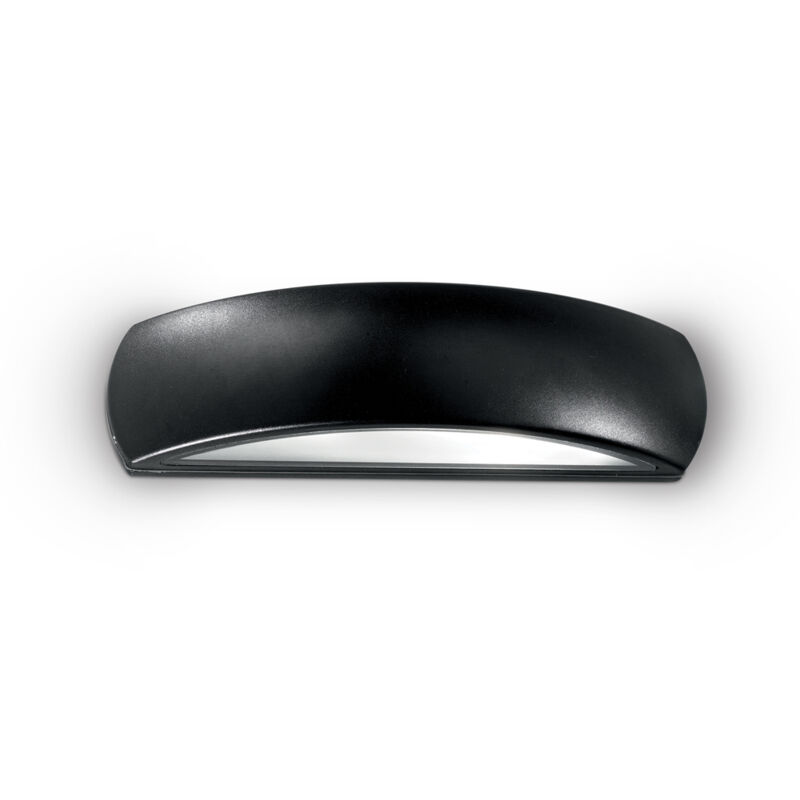 foto del prodotto ideal lux applique moderna giove alluminio nero 1 luce e27