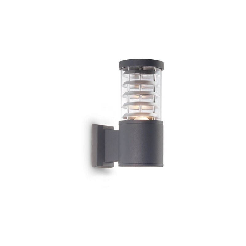 foto del prodotto ideal lux applique moderna tronco alluminio antracite 1 luce e27