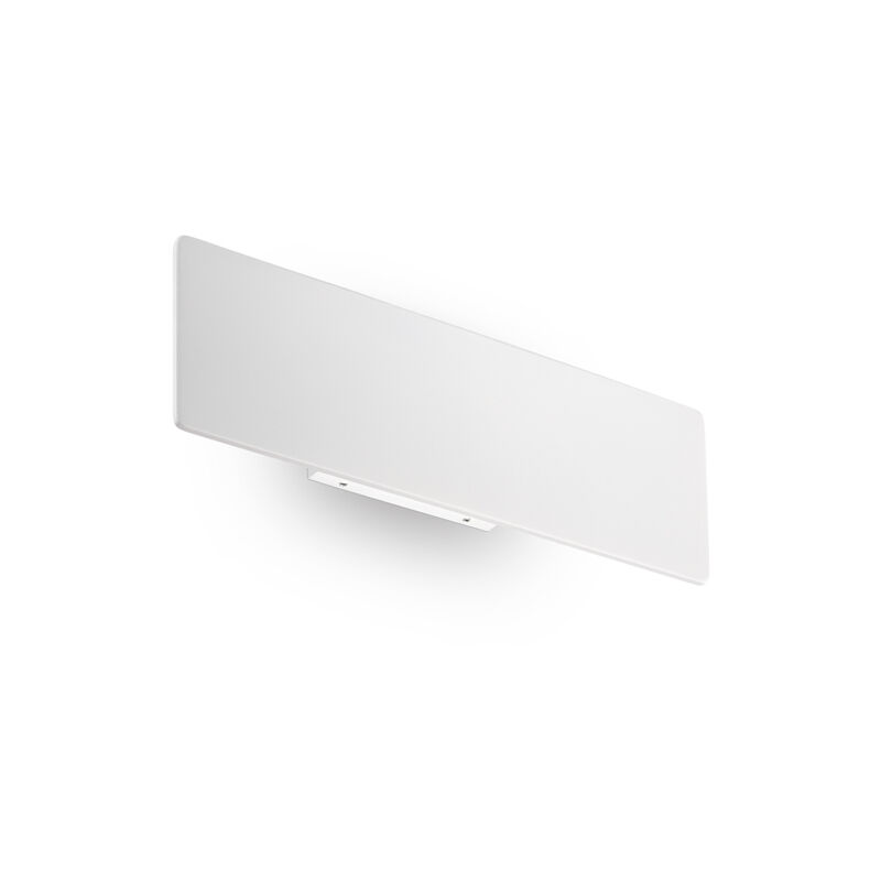 foto del prodotto ideal lux applique moderna zig zag metallo bianco led 12,5w 3000k luce calda
